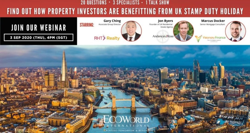 Webinar – Find Out How Property Investors are Benefitting From UK Stamp Duty Holiday